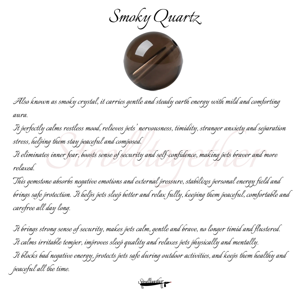 Anchor | Tiger's Eye, Clear Quartz & Smoky Quartz「28-34cm」「32-38cm 」
