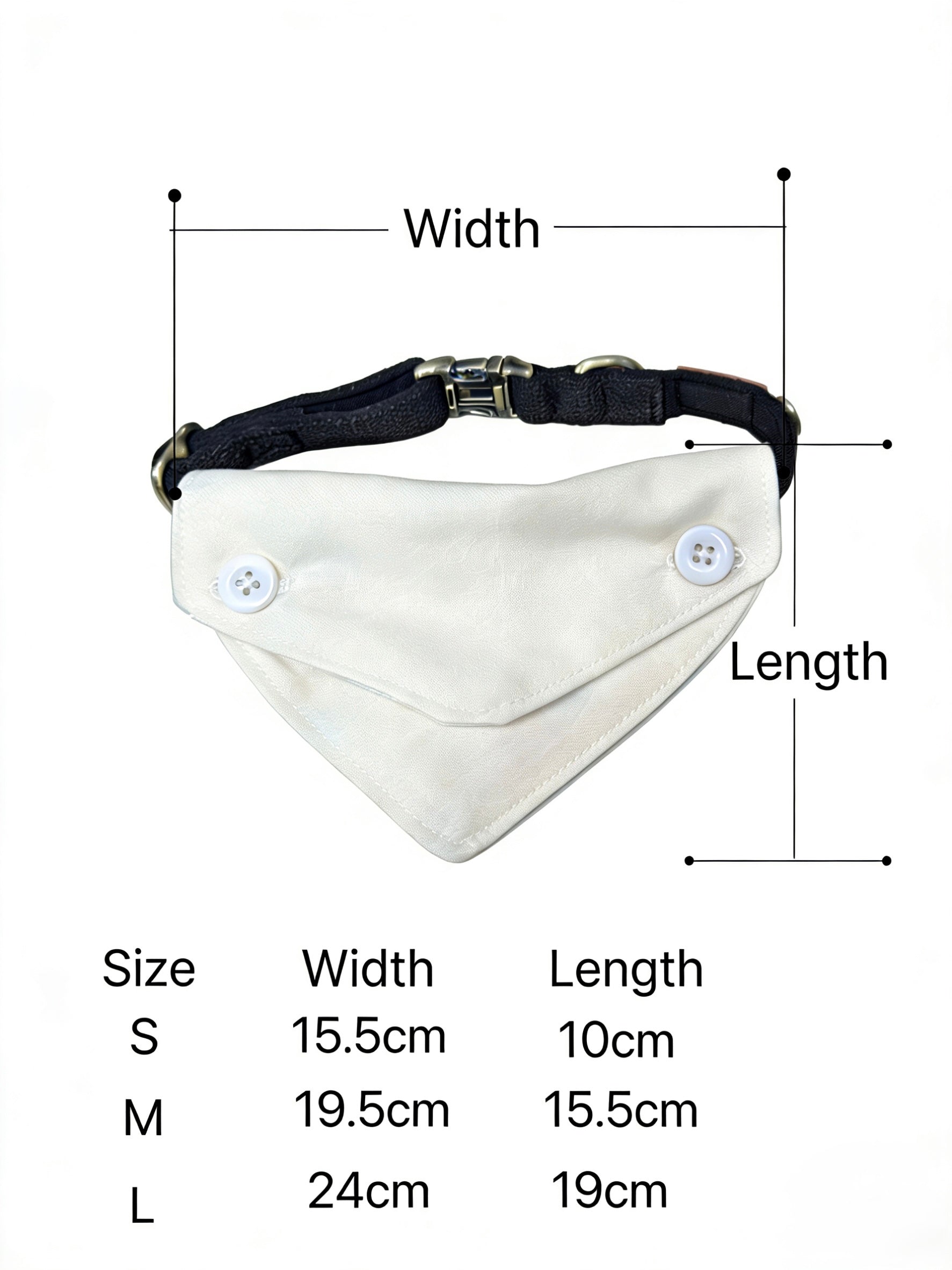 「Little Pink Pony」 Reversible Bandana Dog Collar