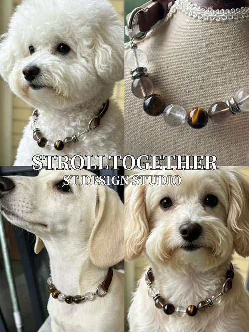 Anchor | Tiger's Eye, Clear Quartz & Smoky Quartz「28-34cm」「32-38cm 」